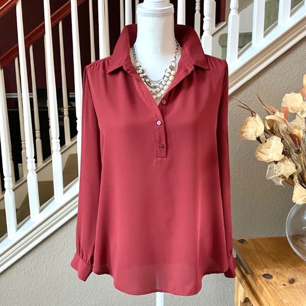 14th & Union Henley Blouse